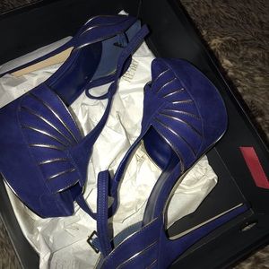 Truth or Dare by Madonna Open Toe Platform Heels